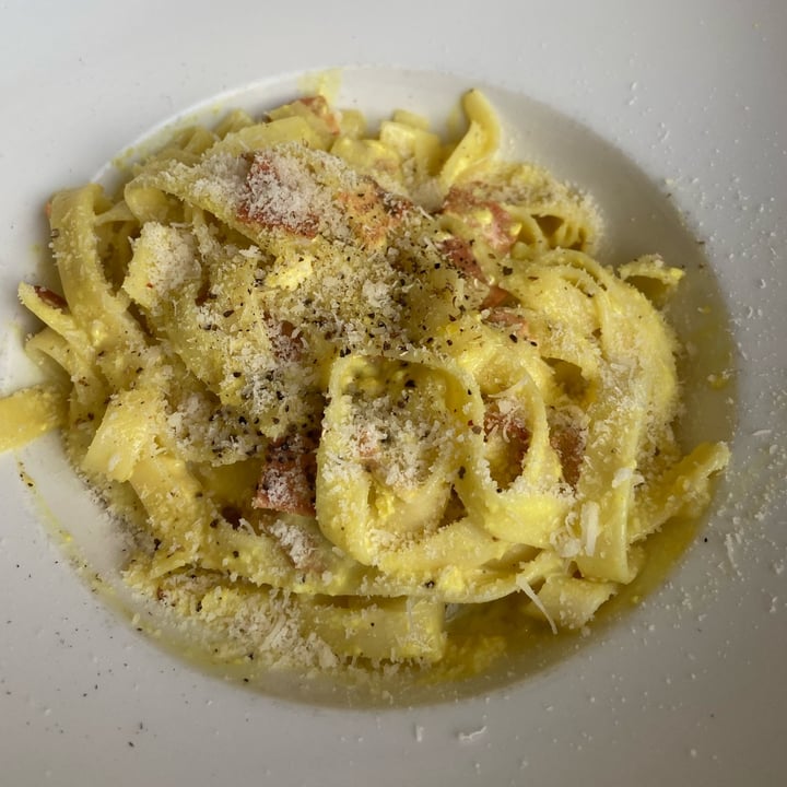 review photo of Choose Ristorante Naturale Pasta carbonara shared by @blancavinas on 29 May 2022 - review