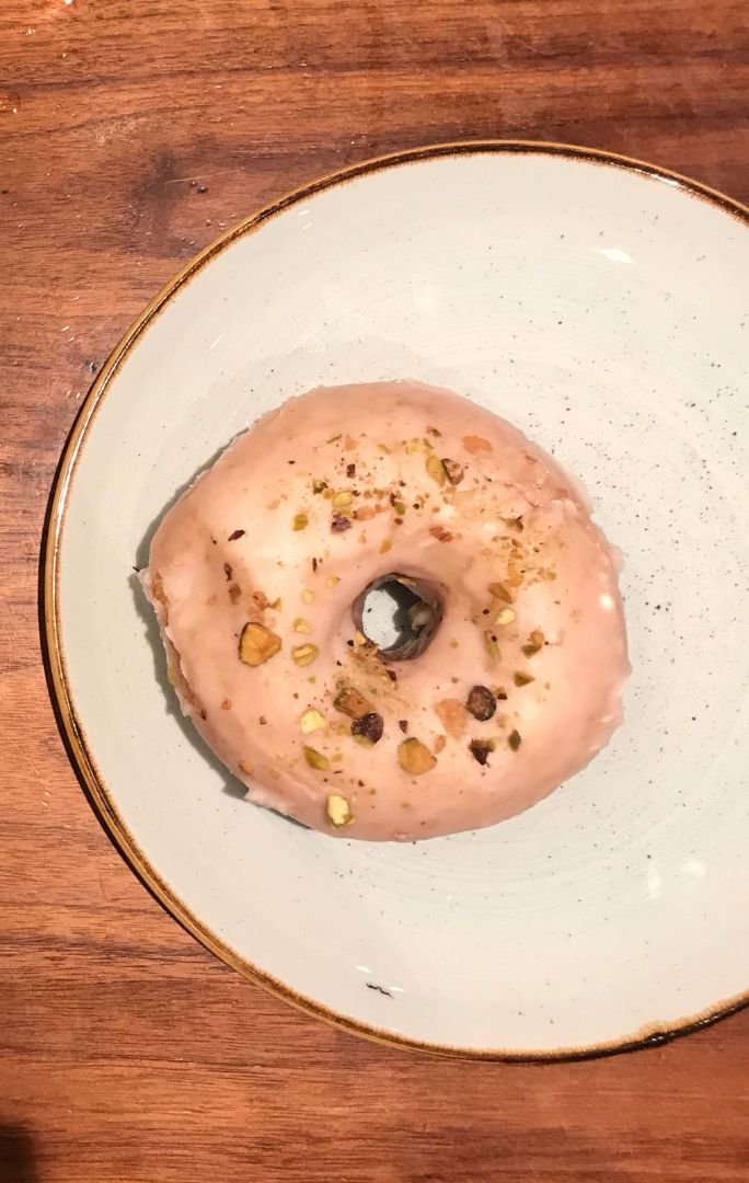 photo of Bloomer's Rose Pistachio Donut shared by @abstractauras on  05 Nov 2018 - review
