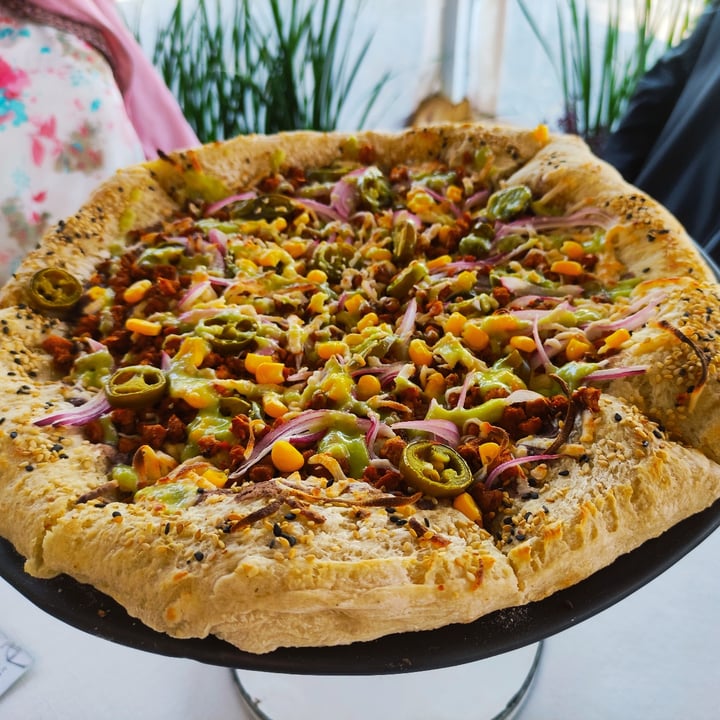 review photo of Rincón veggie Pizza Garibaldi shared by @katharsis on 27 Dec 2021 - review
