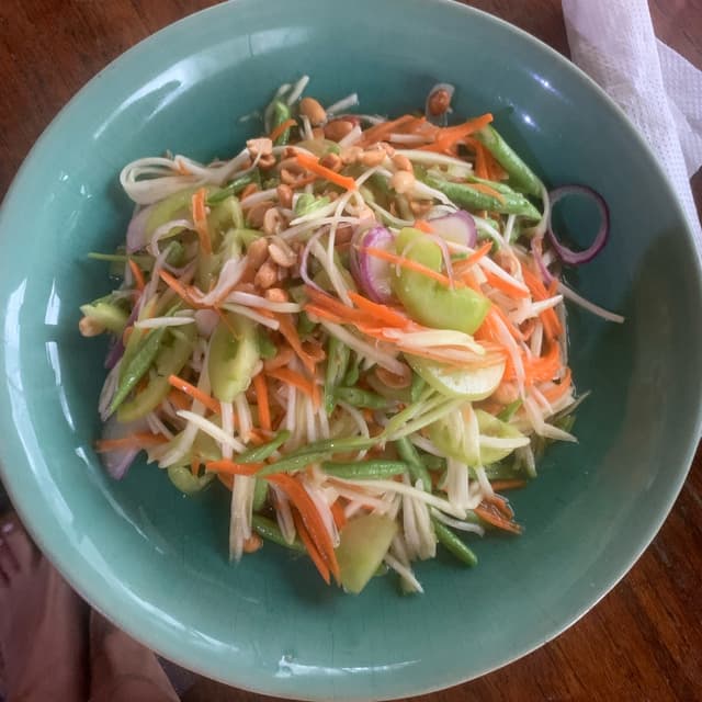 Foto del plato “Nhom Swai”
