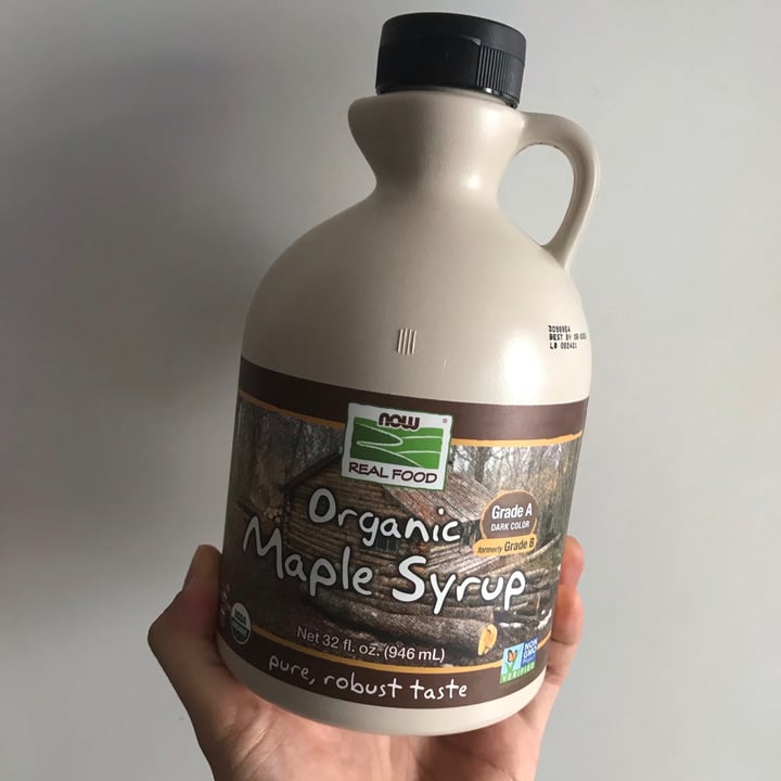 photo of NOW Foods Organic maple syrup shared by @vanessaainsley on  10 May 2020 - review