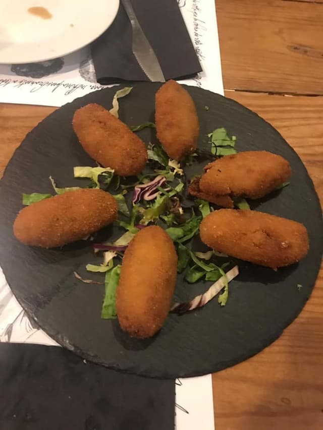 Foto do prato “Croquetas de boniato”