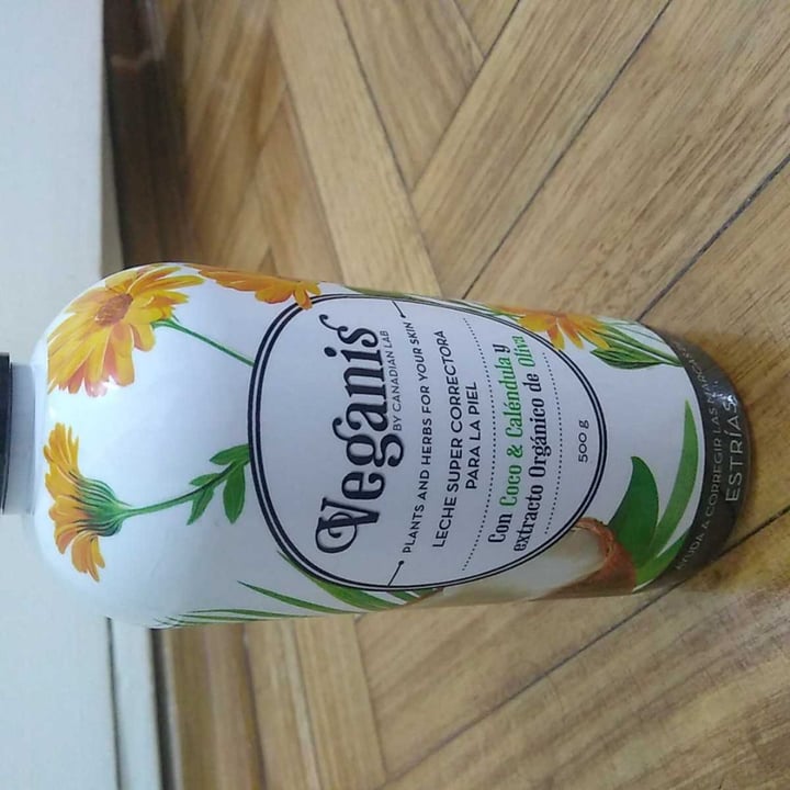 review photo of Veganis LECHE SUPER CORRECTORA PARA LA PIEL Con Coco & Caléndula y extracto Orgánico de Oliva shared by @gimenagutierrez on 21 Dec 2019 - review