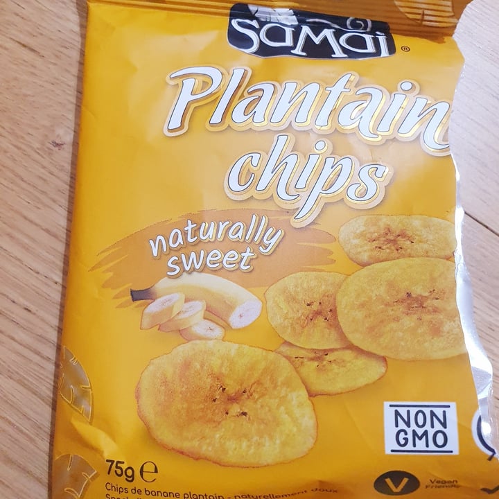 photo of Samai Plantain Chips Naturally Sweet shared by @alexandramihalache on  07 Aug 2021 - review