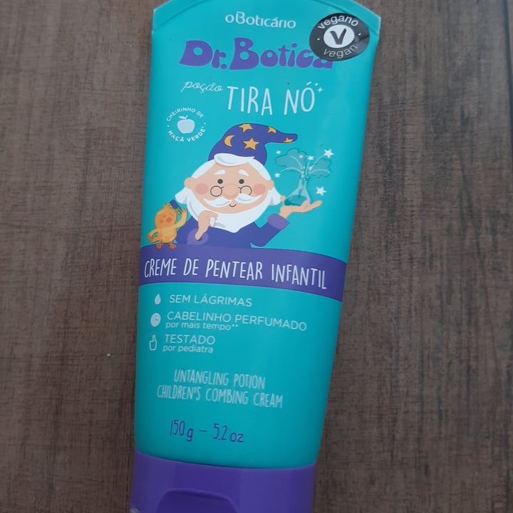 photo of O Boticário Creme de pentear infantil shared by @rafaellapalmito on  26 Nov 2021 - review