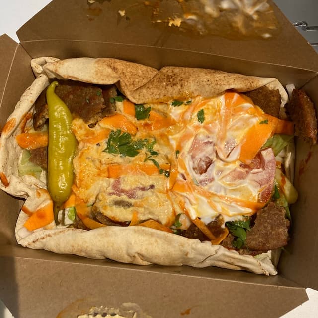 Foto del plato “Kebab Boxes (Döner Style)”
