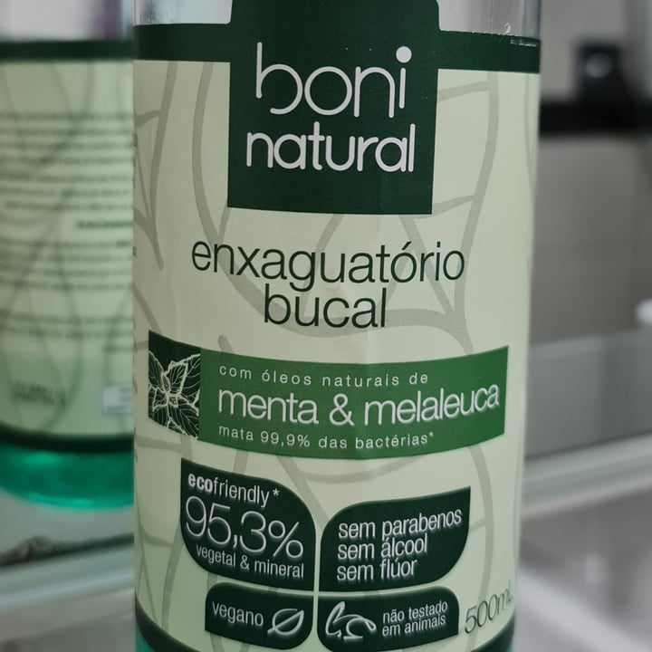 photo of Boni natural Enxaguatório Bucal shared by @alineschwingel on  22 Apr 2022 - review