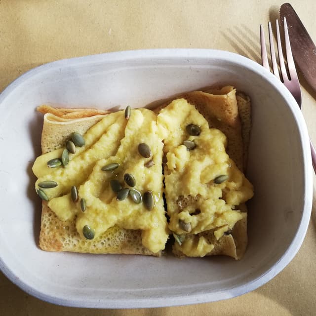 Photo du plat “Crepes Di Farina Di Ceci”