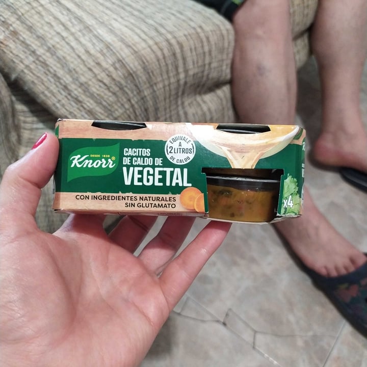 photo of Knorr Cacitos de caldo vegetal shared by @crispy on  22 May 2022 - review