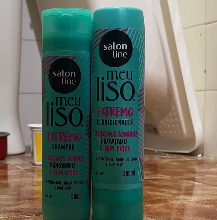 photo of Salon line Condicionador Meu Liso Extremo shared by @victoriafantozzi on  22 Apr 2022 - review