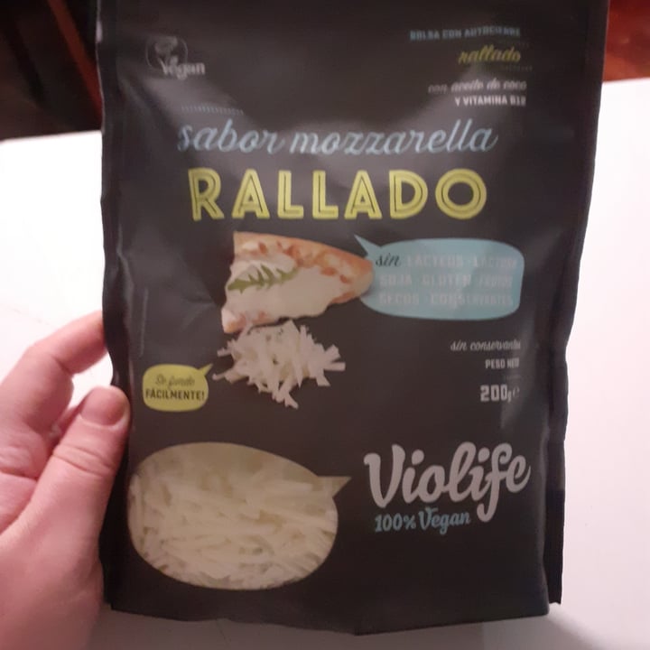 photo of Violife Queso Rallado sabor a Mozzarella shared by @pirita on  16 Mar 2021 - review