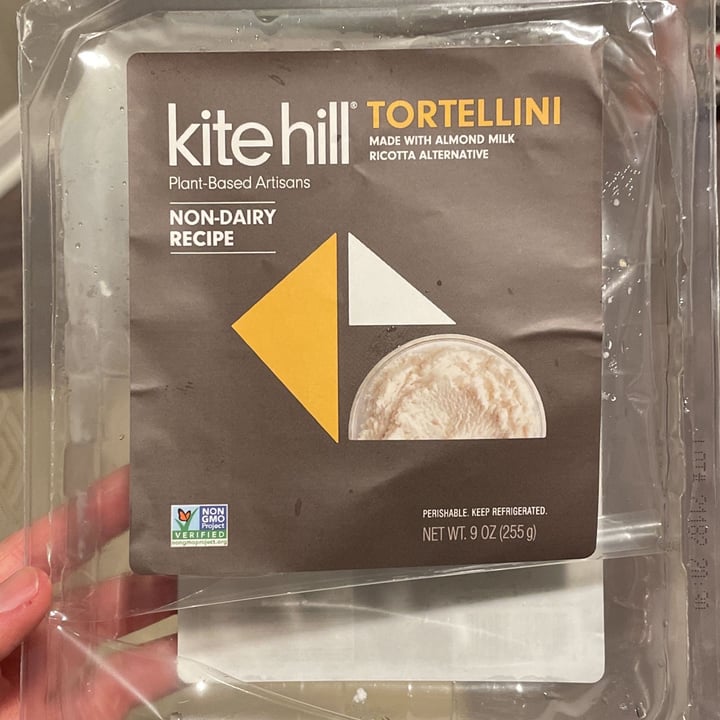 photo of Kite Hill Ricotta Tortellini shared by @jpegg on  30 Oct 2021 - review