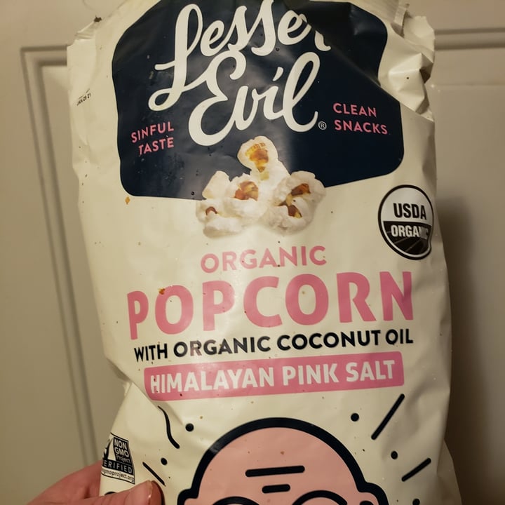 photo of Lesser Evil Snacks Himalayan pink salt popcorn shared by @riversong on  13 Nov 2020 - review