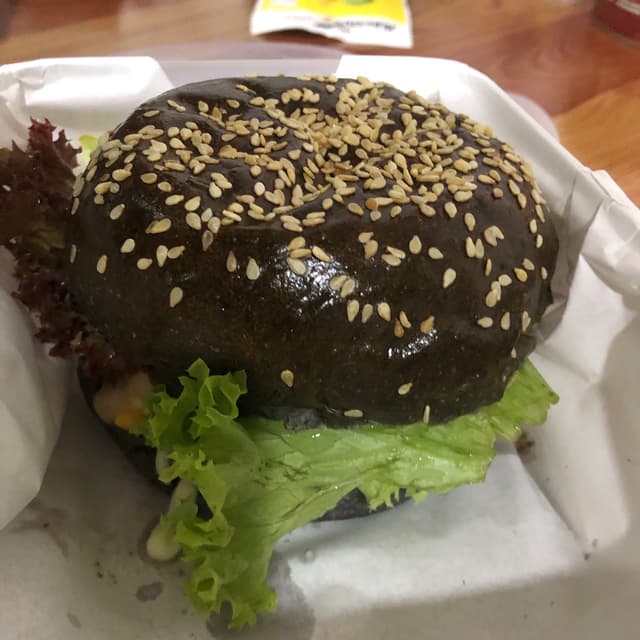 Foto do prato “Veheart Burger”