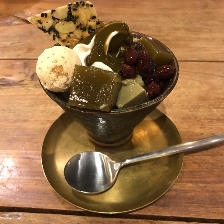 photo of Mumokuteki Cafe & Foods  Hojicha Parfait shared by @kaylabear on  02 Oct 2019 - review