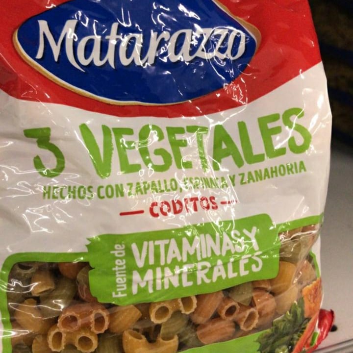 photo of Matarazzo Fideos Coditos 3 Vegetales shared by @juli on  21 Oct 2020 - review