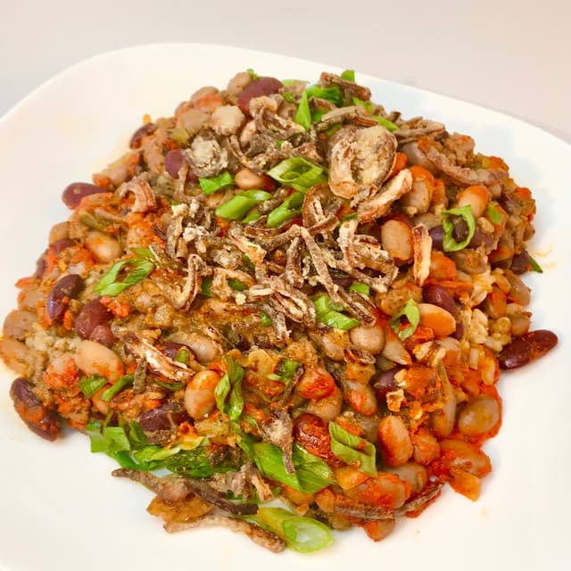 Photo du plat “Dirty Beans and Brown Rice Bowl”