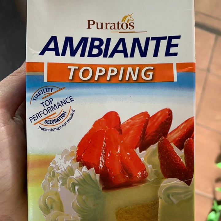 photo of Puratos Crema vegetal Puratos Ambiante shared by @skyecomley on  21 Oct 2020 - review