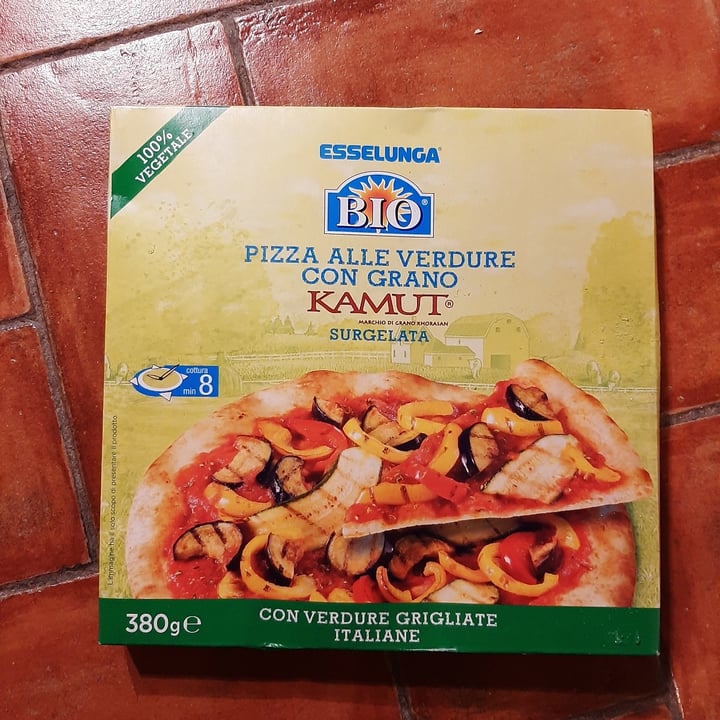 photo of Esselunga Bio Pizza alle verdure con grano kamut shared by @biba on  18 Jan 2022 - review