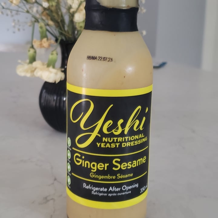 photo of YESHI FOODS YESHI ginger sesame nutritional yeast dressing shared by @regs on  26 Aug 2021 - review