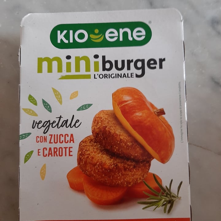 photo of Kioene Mini Burger Zucca E Carote shared by @dukeofnolan on  30 Jul 2022 - review