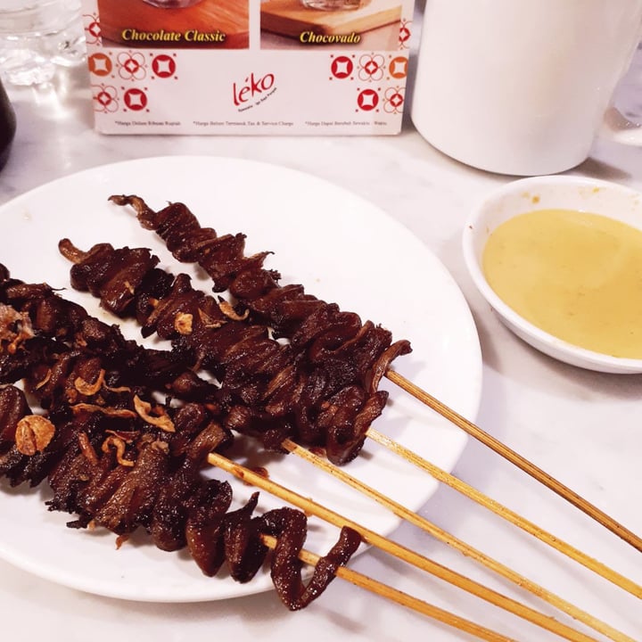 photo of Leko Mushroom Satay shared by @kyndlyvegan on  23 Dec 2019 - review