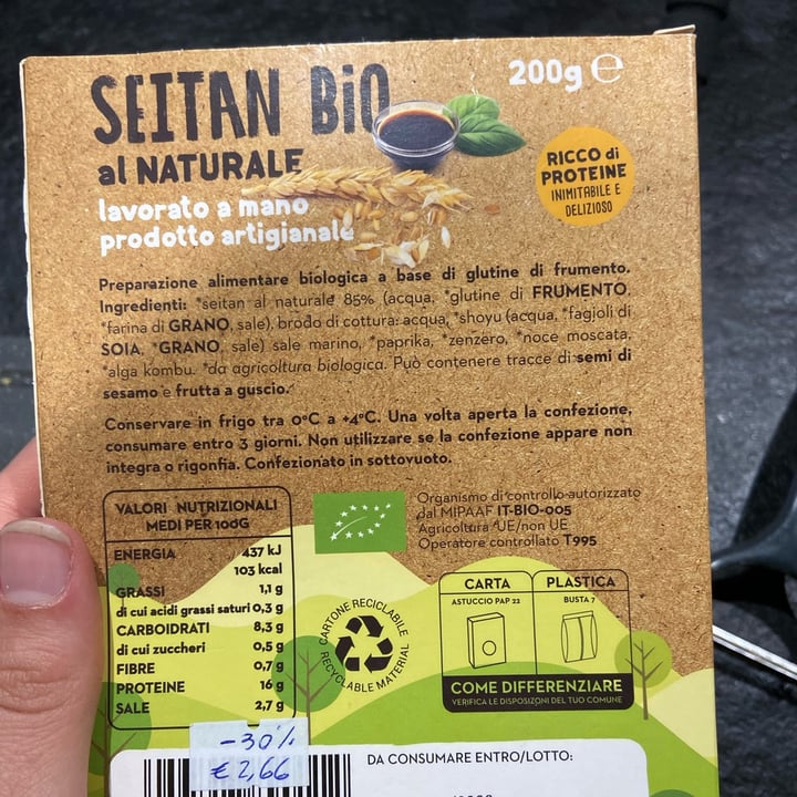 review photo of Regina Verde Seitan Bio al Naturale shared by @vittory on 16 Apr 2022 - review