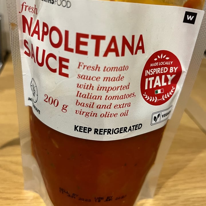 photo of Woolworths Food Napoletana sauce shared by @melcalothi on  04 Jun 2022 - review