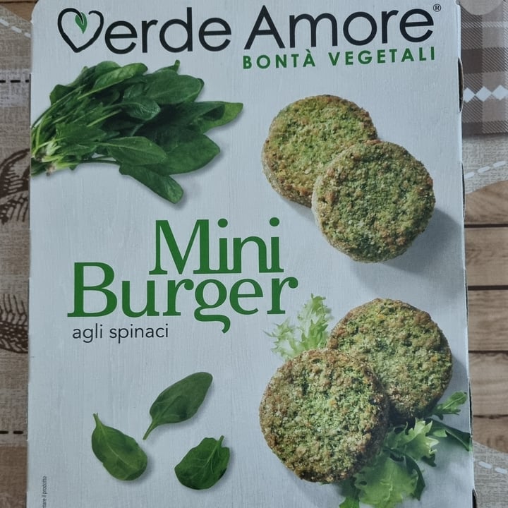 photo of Verde Amore Mini Burger Agli Spinaci shared by @amandamrt on  16 Sep 2022 - review