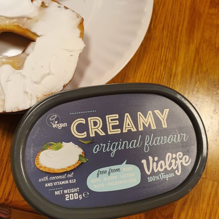 photo of Violife Creamy Original Flavour shared by @crueltyfreechelsea on  31 Mar 2020 - review