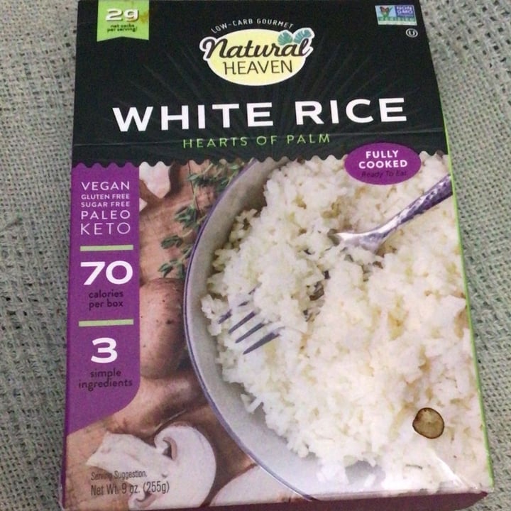 photo of Natural heaven white rice Hearts Of Palm shared by @rickydoc on  27 Jan 2023 - review
