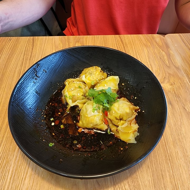 review photo of Green on Earth Vegetarian Cafe Sichuan Spicy Wontons In Chili Oil shared by @ybgfry on 12 Jul 2022 - review