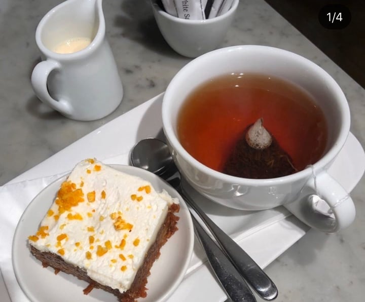 photo of Pizza Express Carrot Cake shared by @georgiamcp on  29 Dec 2019 - review