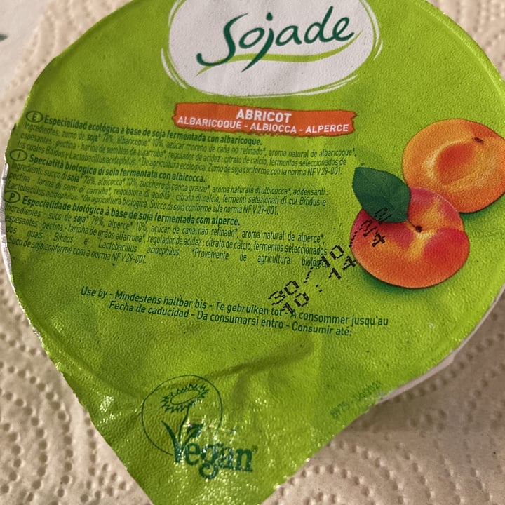 review photo of Sojade So Soja! Aprikose / Apricot Soya Yogurt shared by @nicoletta1981 on 20 Oct 2022 - review
