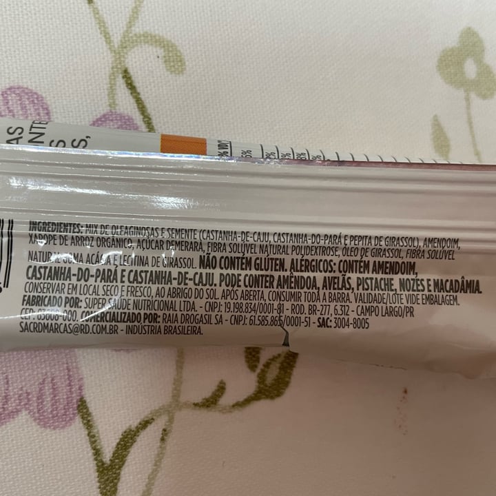 review photo of Nutri good Barra de Nuts shared by @gagianini on 20 May 2022 - review