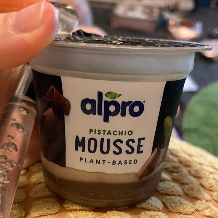 photo of Alpro Pistachio Mousse shared by @emilycalderwood on  20 Nov 2021 - review