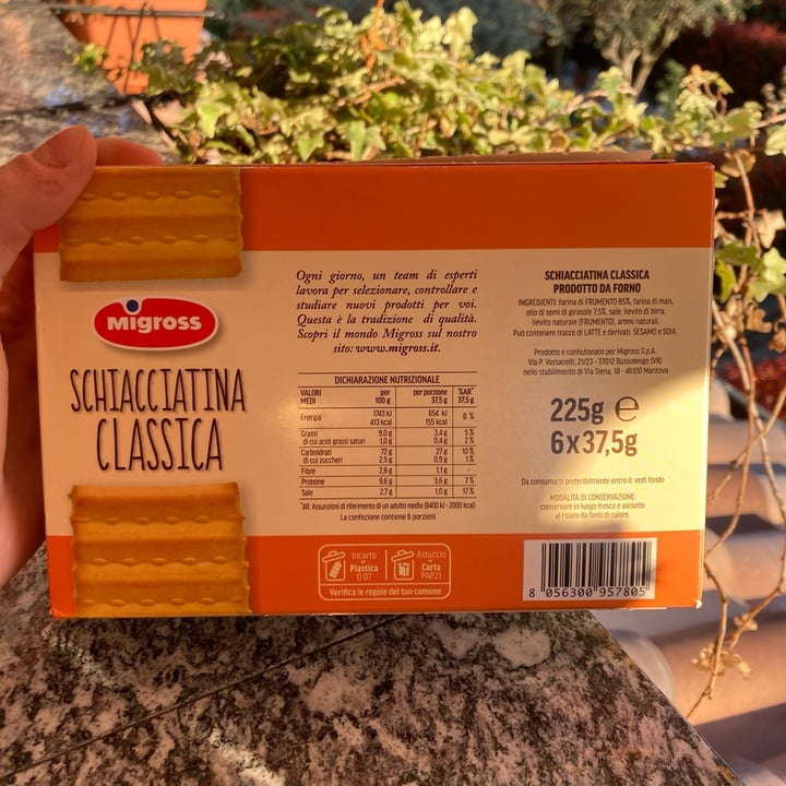 photo of Migross Schiacciatina Classica shared by @makoto on  05 Apr 2022 - review