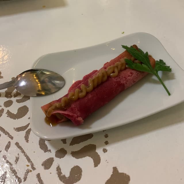 Foto do prato “Crepa de cajeta”