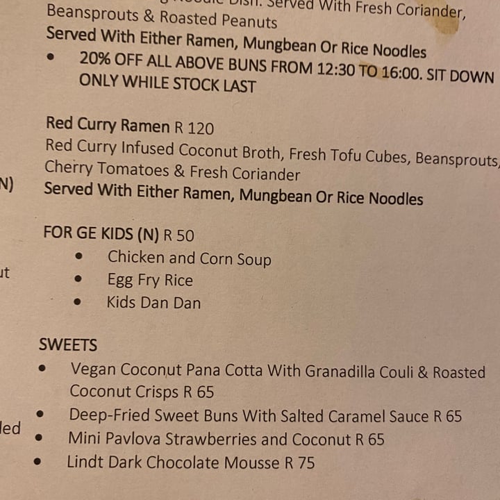 review photo of The Great Eastern Food Bar Granadilla Pannacotta shared by @bianca1701 on 19 Jun 2021 - review