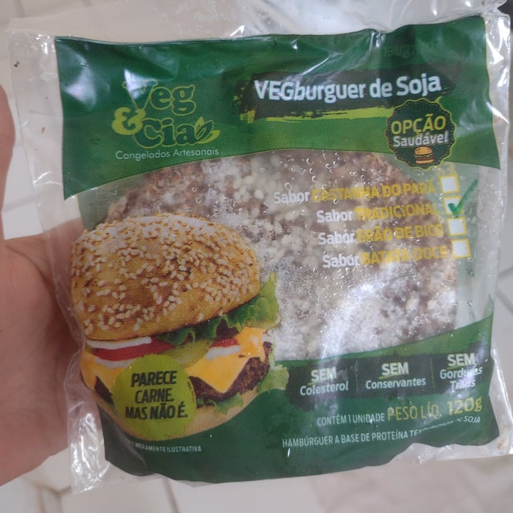 photo of veg&cia hamburguer de soja shared by @camilazanin on  04 May 2022 - review