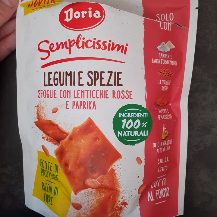 review photo of Doria Semplicissimi Legumi e spezie Sfoglie con Lenticchie Rosse e Paprika shared by @anna6 on 30 Mar 2022 - review
