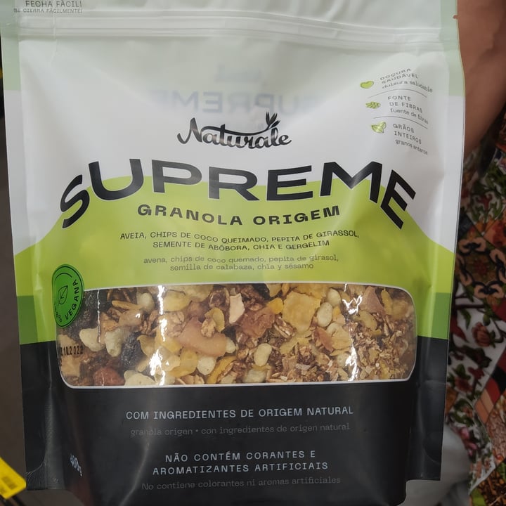 photo of Naturale Supreme Granola Origem shared by @amandareges on  05 May 2022 - review
