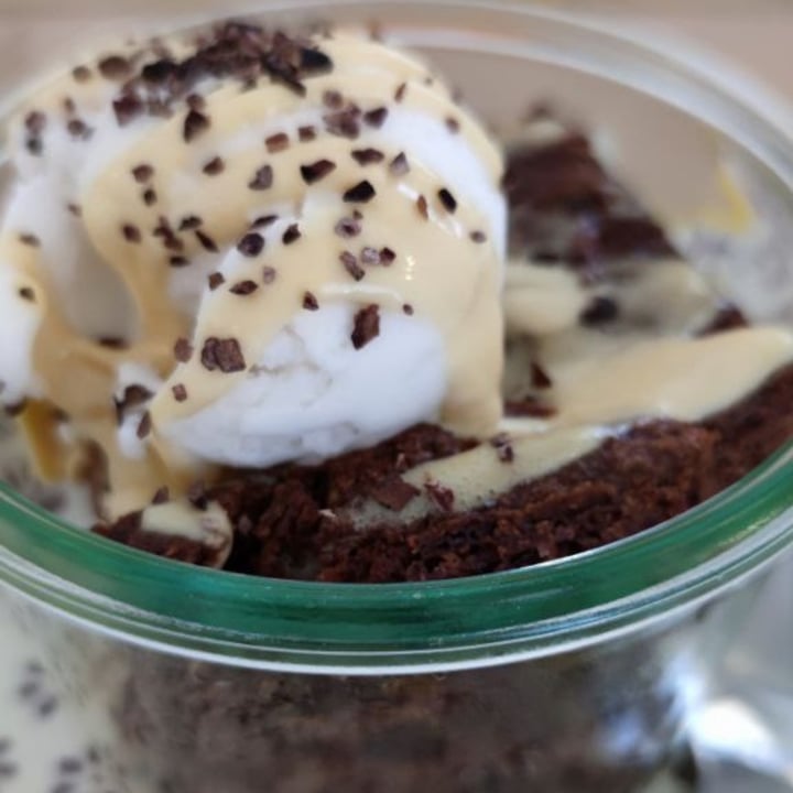 photo of La Teca Burger Brownie with coconut ice cream shared by @vedruner on  25 Jun 2022 - review