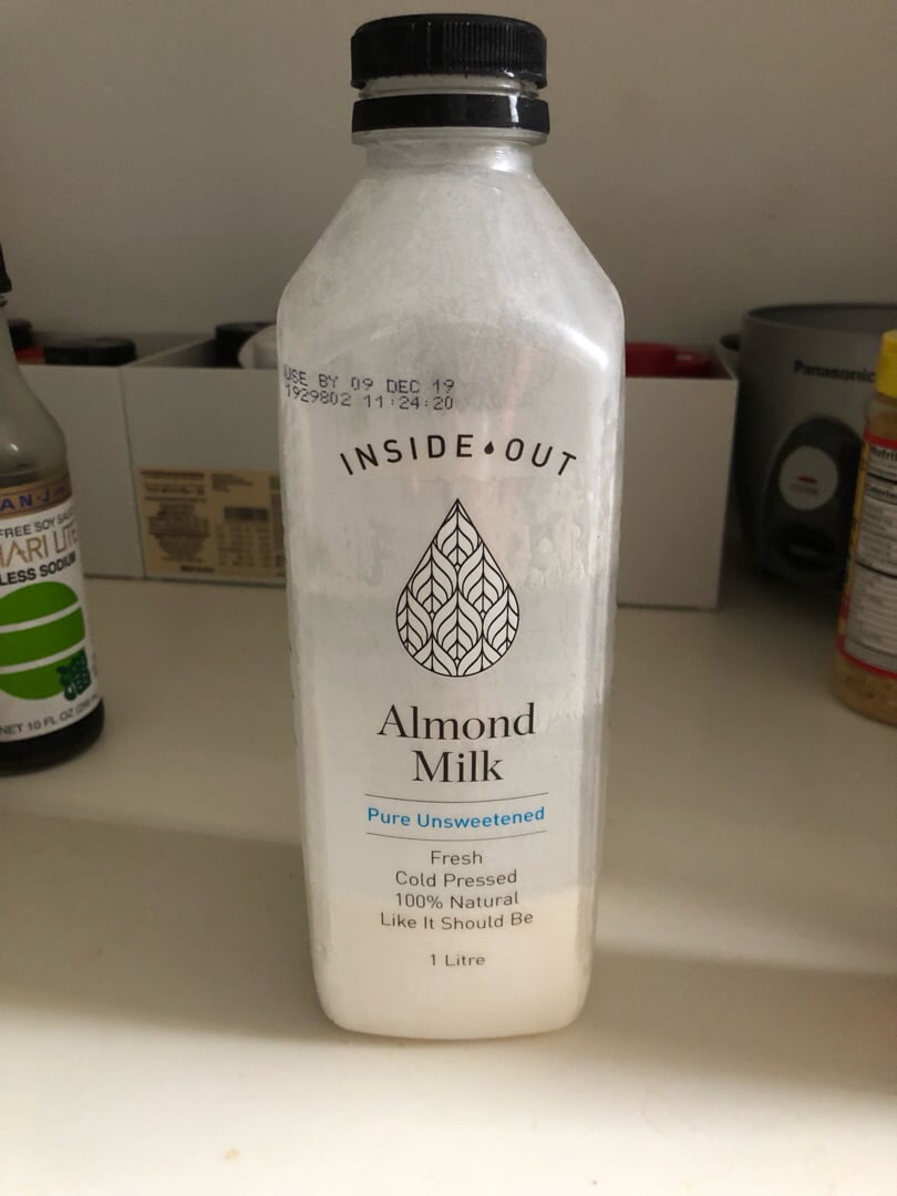 Inside Out Almond Milk Pure Unsweetened Reviews abillion