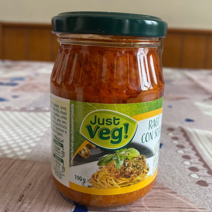 photo of Just Veg! (ALDI Italy) Ragù di soia shared by @valenteena on  24 Jun 2022 - review