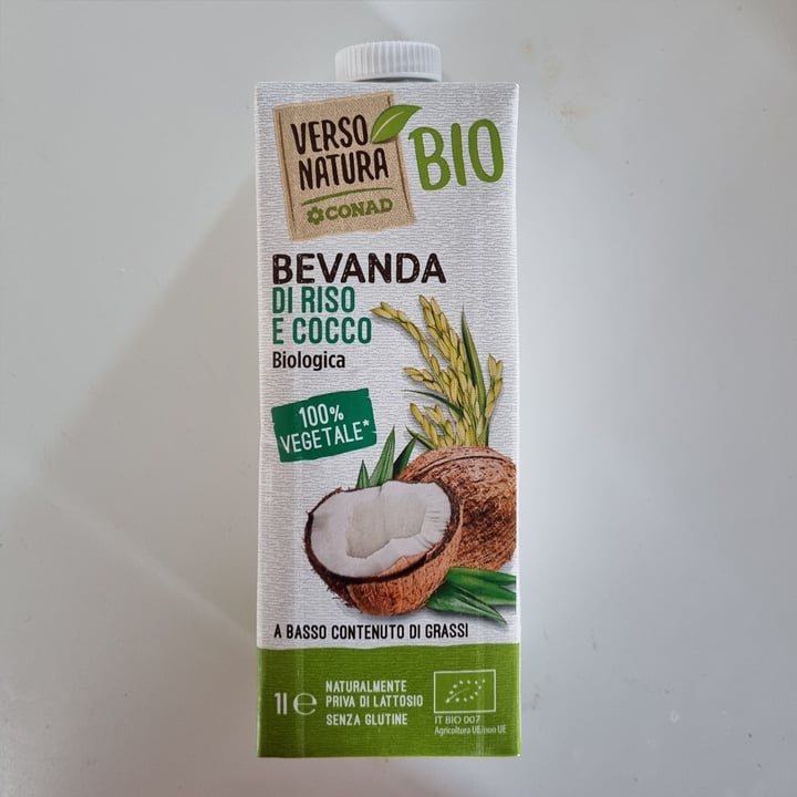 photo of Verso Natura Conad Veg Bevanda Di Riso e Cocco Biologica shared by @aivlis on  27 Feb 2022 - review