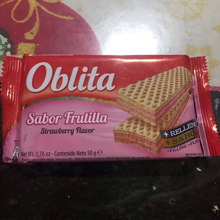 photo of Oblita Oblita sabor frutilla shared by @nicolerodriguez on  25 Mar 2021 - review
