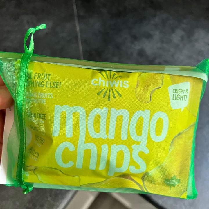 photo of Chiwis Mango Chips shared by @veganmika on  05 Aug 2022 - review
