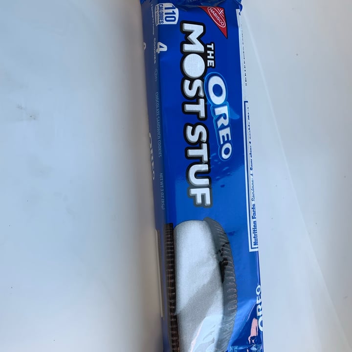 photo of  Mondelēz International Oreos The Most Stuf shared by @plantbasedpower1 on  31 Jul 2021 - review
