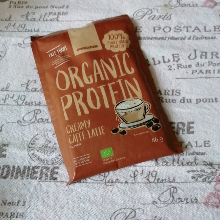 photo of Prozis Organic Protein Creamy Caffe Latte shared by @victoriamaugeri on  06 Apr 2022 - review